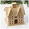 Factory Direct Craft Pack Of 2 Paper Mache Christmas Village Or Haunted Houses