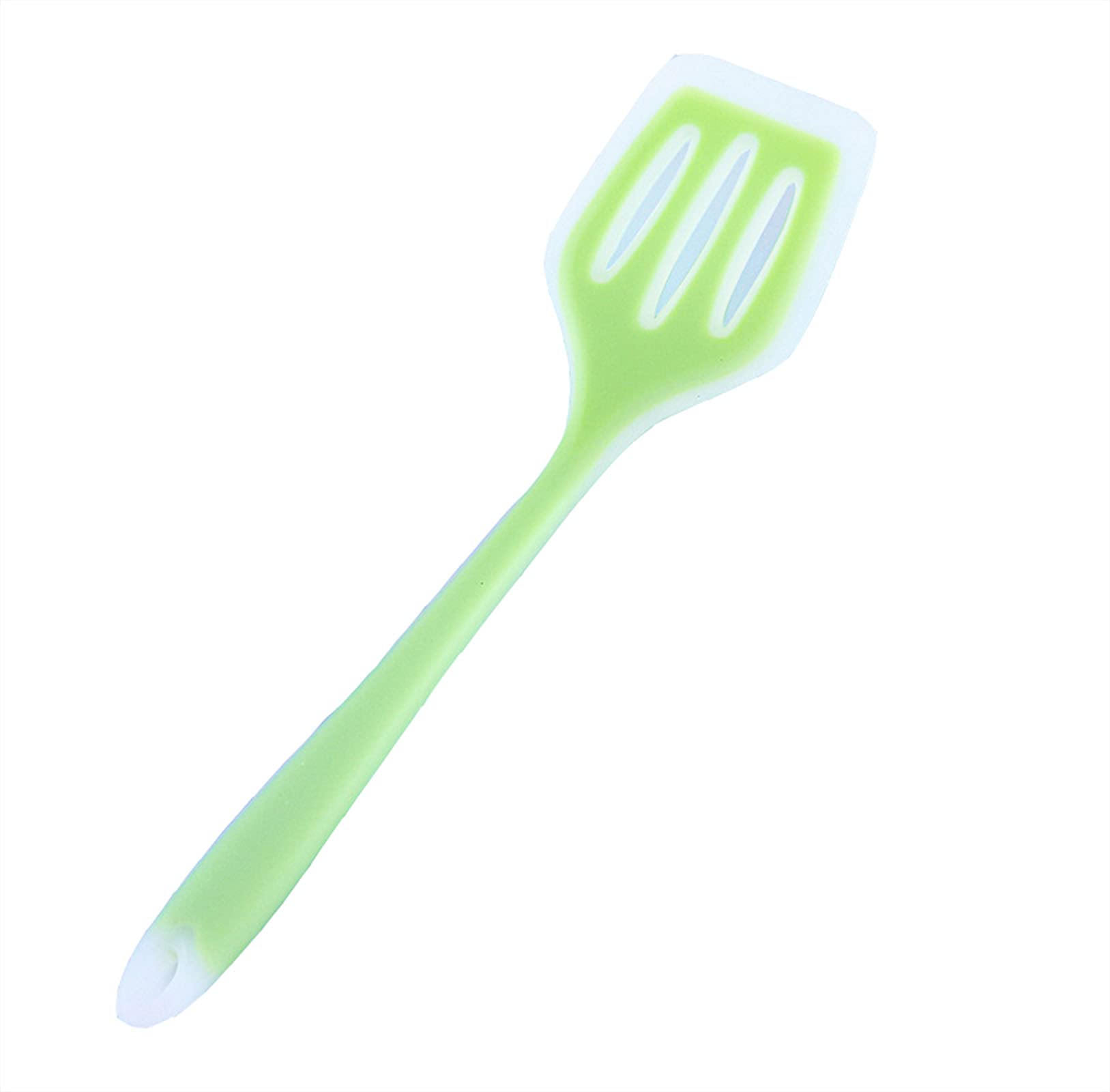 Efficient Espátula de Cocina Antiadherente Espatula Cocina de Perforada Espátula de Silicona Ranurado Resistente Al Calor, Sin TóXico EspáTula De Silicona De Grado Alimenticio Para Cualquier Comida