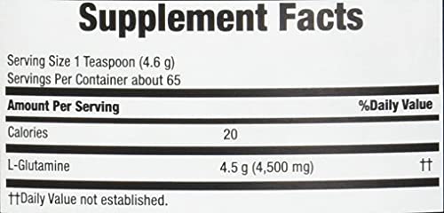 Body Fortress Pure Glutamine Powder, 10.6 Oz #TOP3