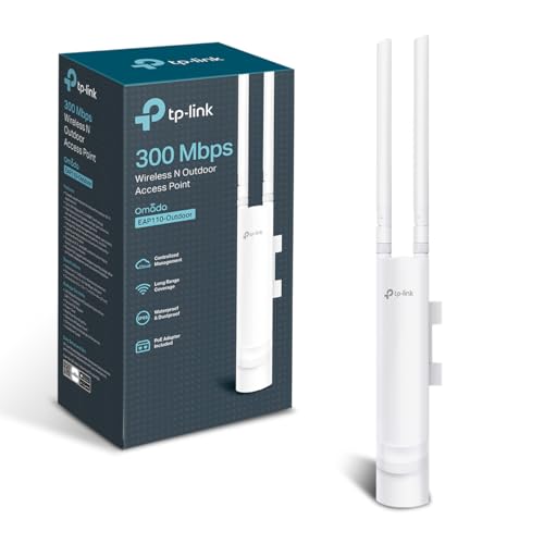 TP-Link EAP110-Outdoor Point d'accès extérieur Wi-FI 300 Mbps