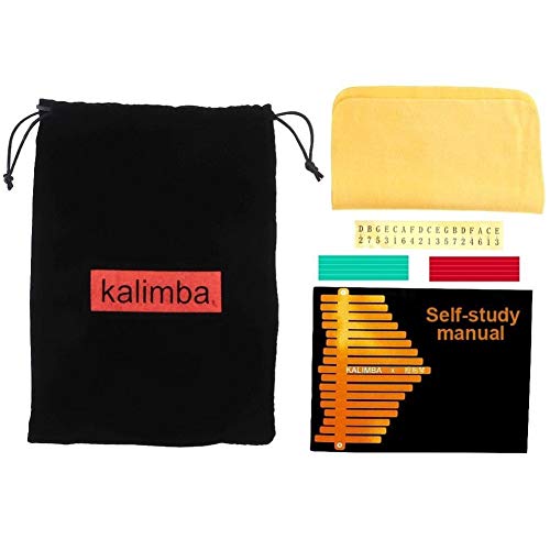 CHENTAOMAYAN 17 toetsen Kalimba duurzaam massief mahonie duim piano met bloemen patroon Mbira natuurlijke mini… - Image 7