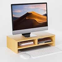 Amazon.co.jp: モニター台 2段収納 「人間工学デザイン！姿勢