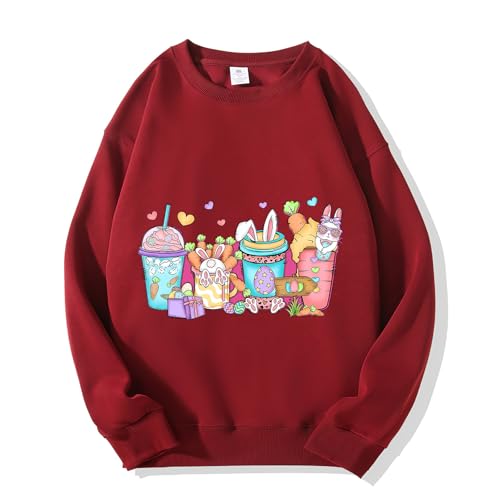 Easter Coffee Latte Sweatshirt Funny Coffee Lover Easter Sweatshirt Unisex