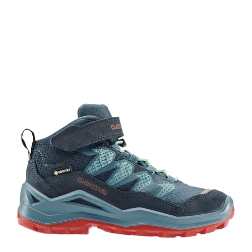 LOWA Maddox Pro GTX Mid VC Jr Wanderstiefel Blau Gr. 37