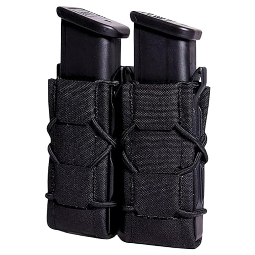 Double Pistol Taco® MOLLE Mag Pouch for Police and Military Professionals