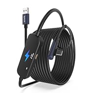 Puerto de carga separado de 18 W: el cable de enlace Syntech con carga incorpora un puerto de carga separado de 18 W, actualizado con una nueva placa de carga interna compatible con Meta Quest 3S/3/2. Esta mejora permite la carga y el juego simultáne...
