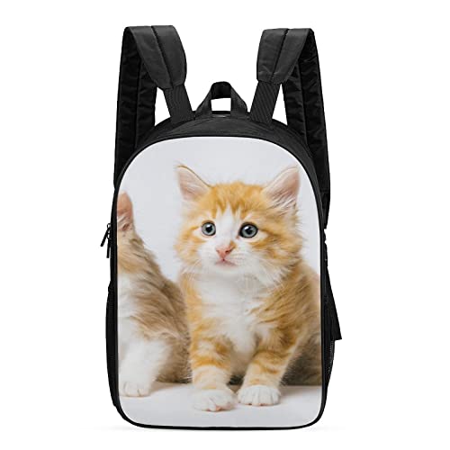 Mochila de moda cat para niños y jóvenes bolso escolar casual ligero 3D
