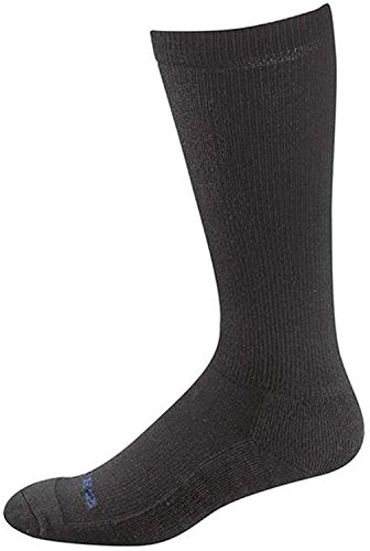 Moisture Wicking Tactical Uniform Large Black Dress Sock 1 Pair