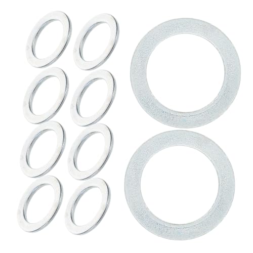 GOOHOCHY Skateboard Bushings 100pcs Skateboard Axle Washers Huasi Pad Inline Bearing Spacer Skate Hardware