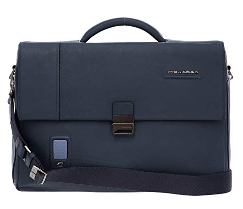 Cartella in Pelle con Patta | Piquadro Akron | CA3111AO-Blu2