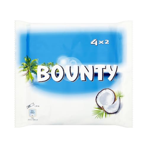 Bounty Coconut Milk Chocolate Duo Bars 4 x 57g