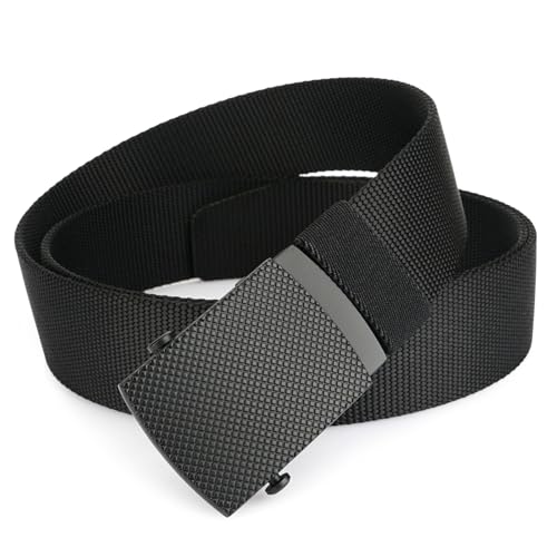 WYuZe Military Nylon Belt Heavy Duty Sliding Buckle 1.5