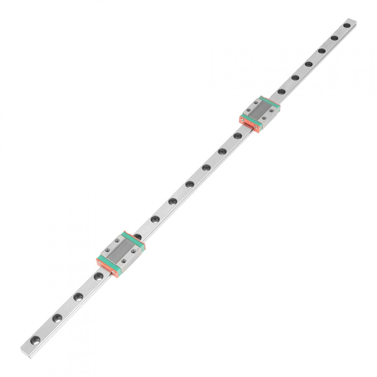 Mini Linear Linear Guides, 400mm 9mm Ball Rail Rail with 2 LML9B Sliders, Linear Rail for Precision Gauges, and Small Linear Slide Devices etc