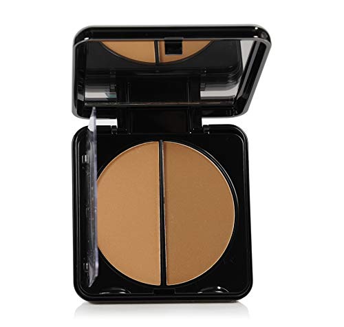 EVE PEARL HD Dual Pressed Powder Highly Pigmented Long Lasting Makeup Daily Skincare For All Skin Types- Dark