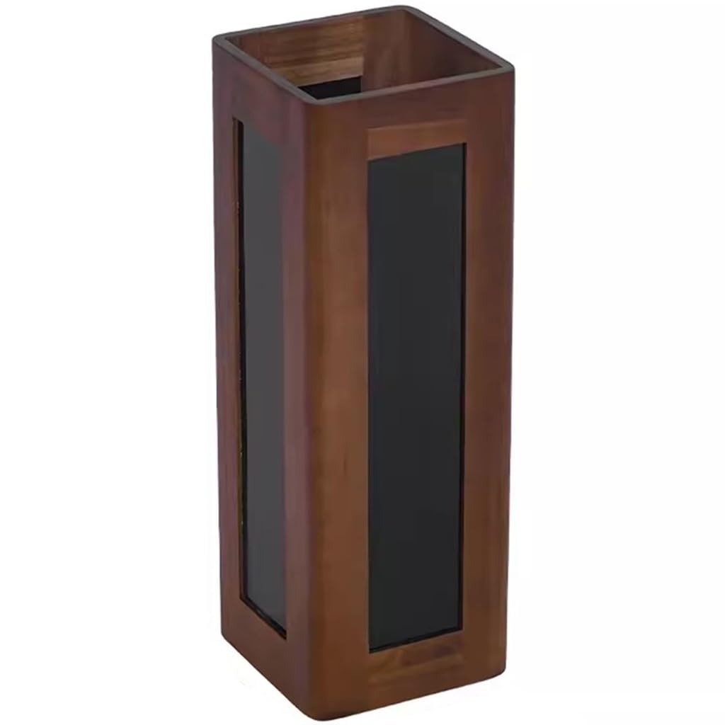 Flyiodfcxv Brown Umbrella Stand, Indoor Entryway Classic Style Rectangular(Brown)
