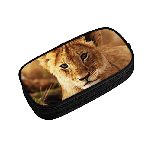 Astuccio per matite a forma di cucciolo di leone