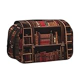 Design imprimé complet et élégant : montrez votre style avec des motifs imprimés complets sur tissu Oxford en polyester. Cette trousse à crayons imprimée de bibliothèque ajoute une touche créative à votre collection de papeterie.