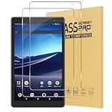 【2枚セット】For 山善 YAMAZEN Qriom（キュリオム）QA15-80 フィルム 8インチ タブレット 対応 ガラスフィルム 【HASADEDE】高感度タッチ 日本旭硝子製 高透過率 防水 耐油 硬度9H 指紋防止 気泡防止 耐衝撃 貼り付け簡単 超薄飛散防止 強化ガラスフィルム YAMAZEN QA15-80 対応