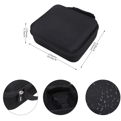 Image of Aproca Hard Case Compatible with Logitech G Astro A50 X /Astro Gaming A50 Wireless Dolby Gaming Headset, Portable Storage Bag for Accessories (Black)