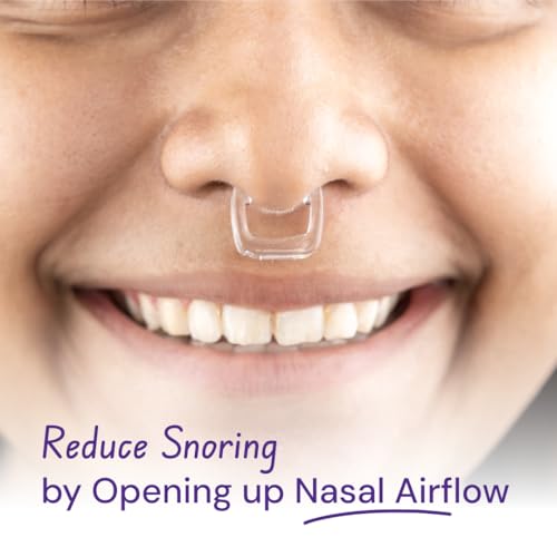 Image of Careforce - The Force Behind Your Health Anti Snoring Nose Clip Silicone Snoring Stopper For Men & Women Magnetic Anti Snoring Devices For Men Unisex Reusable Nose Clip For Snore Free Sleeping 1 Piece