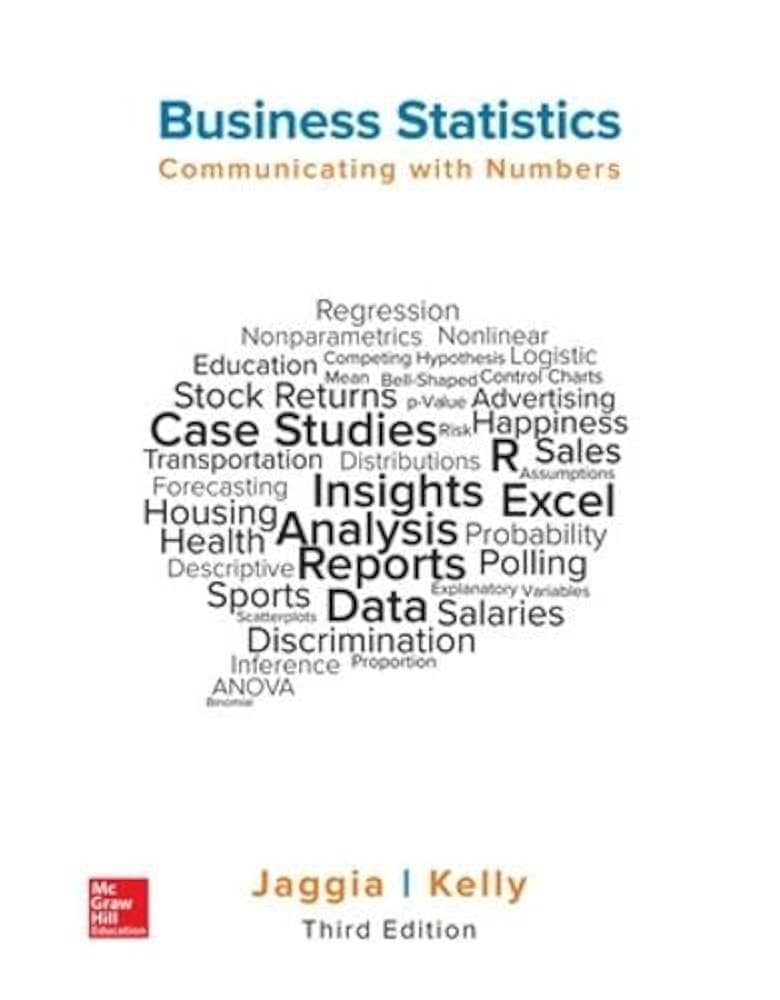 ビジネス書 4 English business show books Business Statistics: Communicating with Numbers: Jaggia