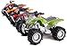 Toyland 11cm Die Cast Friction Powered Quad Bike - Couleurs et Dessins variés - 1 Choisi au Hasard - Jouets pour garçons