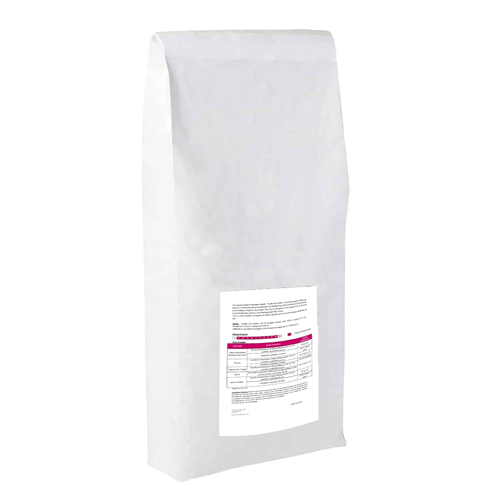 Engrais bio poudre d’os marine (20 Kg)
