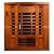 Dynamic Bergamo 4-Person Low EMF Far Infrared Sauna