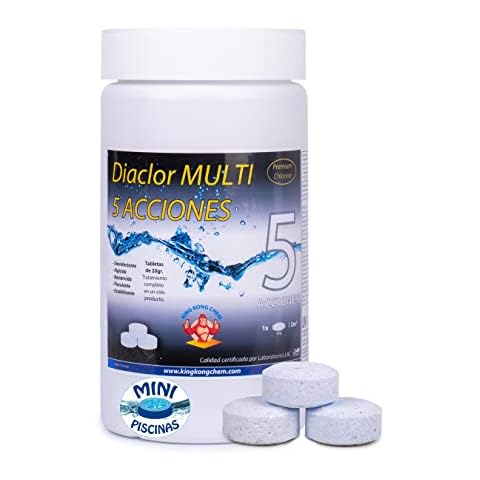 Cloro Piscinas Pequeñas DIACLOR Multi 5 ACCIONES 1 KG Cover