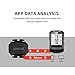 Cadence Sensor CAD70 for SmartWatch Cycling Computer Compatible with Garmin Bryton Polar Wahoo