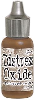 Ranger Gathered Twigs Distress Oxide Reinker, Synthetic Material, Brown, 2.5 x 2.5 x 7.2 cm
