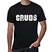 Price comparison product image Cityone Cruds, Men's Retro Vintage T-Shirt (XL, Deep Black)