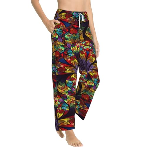Pyjama en flanelle vitrail douillet pour soirées cocooning - 2