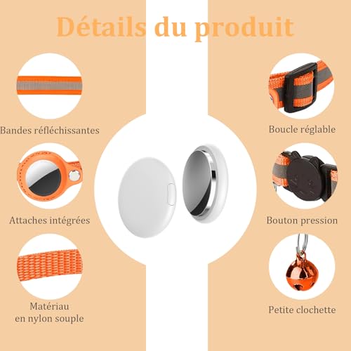 Collier GPS chat et chien compatible iOS Android et étanche IPX5 - 5