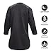 Holibanna Long Sleeve Labour Suit Uniform for Hair Salon Lightweight Breathable Smock for Beauty Shop Professionals