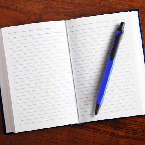 Image of 2 in 1 Personalized Office Gift Set of Pen and Notebook Diary with Your Name Engraved, A gift for all Corporate and Personal Occasions (Blue)
