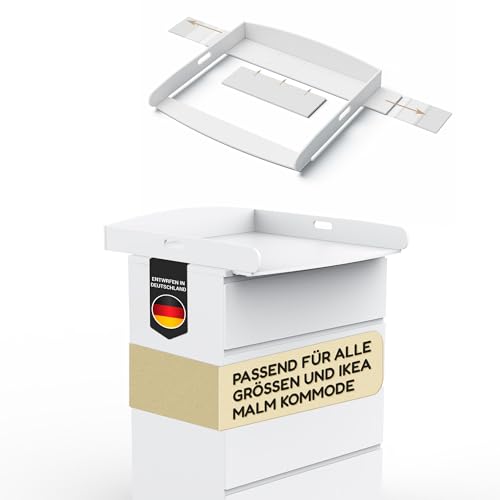 Heldenzimmer Wickelaufsatz Malm Kommode [80 & 160cm] ohne Lücke...
