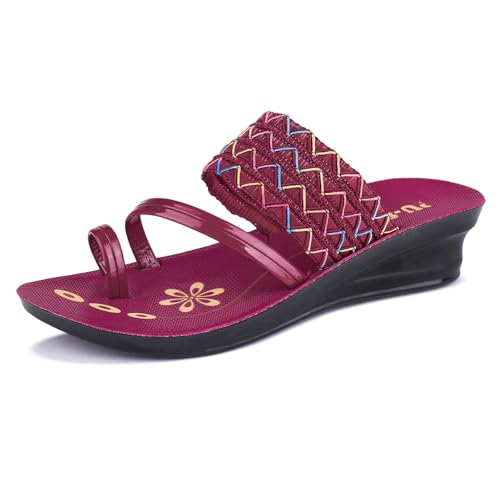 Image of Women's Comfortable Sandal,Casual Lightweight Sandal for Everyday Wear |(2-COMBO)-1949-1963