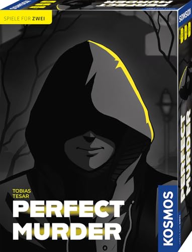 Stadtkrimis Exit Escape Stadtführung Kosmos 684921 Perfect Murder – Logisches Deduktionsspiel & Duellspiel für 2 Personen ab 12 Jahren, spannendes Krimi-Spiel mit Mörder vs. Detektiv, Immer Neue Fälle mit Verdächtigen, Waffen & Räumen