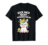 Tierliebhaber Unicorn Cartoon Humorvoll Humorvolle
