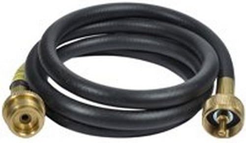 Mr. Heater 1 in. Dia. x 1 in. Dia. x 12 ft. L Brass/Plastic Hose Assembly