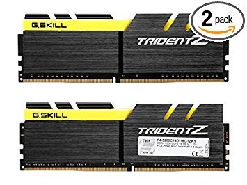 G。Skill 16 GB ( 2 x 8 GB ) TridentZシリーズddr4 pc4 ? 25600 3200 MHz 288-pin for Intel z170プラットフォームデスクトップメモリモデルf4 ? 3200 C14d-16gtzk