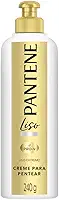 Pantene - Creme de Pentear Liso, Liso Extremo, Frizz Control, sem Sal, 240 ml