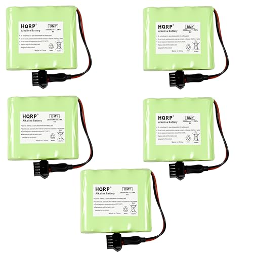 HQRP 5-Pack 6V Battery Compatible with DL-31, HTL-12, 4AA-CA0012-2, Secure Lox S717 Electronic Keyless Hotel Door Lock