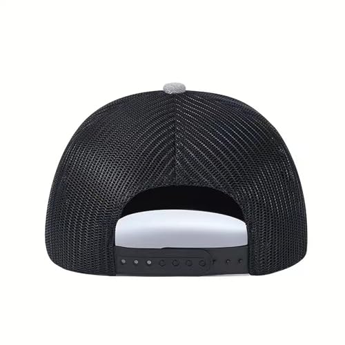 Image of Mountains Trucker Hat Snapback For Men Adjustable Mesh Outdoor Baseball Cap