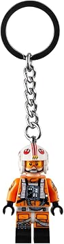 LEGO Star Wars Luke Skywalker Pilot Kıyafet Minifigür Anahtarlık 854288, Turuncu, Small, Turuncu, S