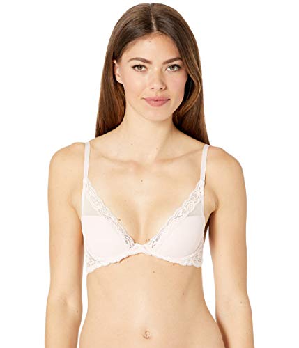 Image of Natori Women Feathers Lace Plunge T-Shirt Bra
