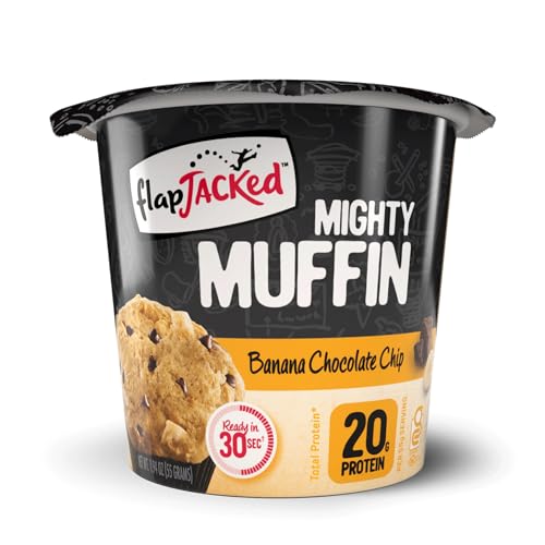 FlapJacked Banana Chocolate Chip Gluten-Free Mighty Muffin