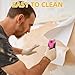DIYSELF 1 Pack Razor Blade Scraper with 15 Extra Blades, Scraper Tool for Cleaning Window, Paint, Cooktop, Oven, Glass Stove Top Scraper, Razor Scraper with Buit-In Blade Storage (Pink)