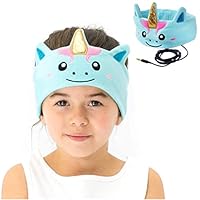 Kids Headphones by CozyPhones, Headband Earphones for Children, Baby, &amp; Toddlers 1-3. Stretchy &amp; Comfy for Home, Plane &amp; Car Travel Accessories - Mystic Unicorn
